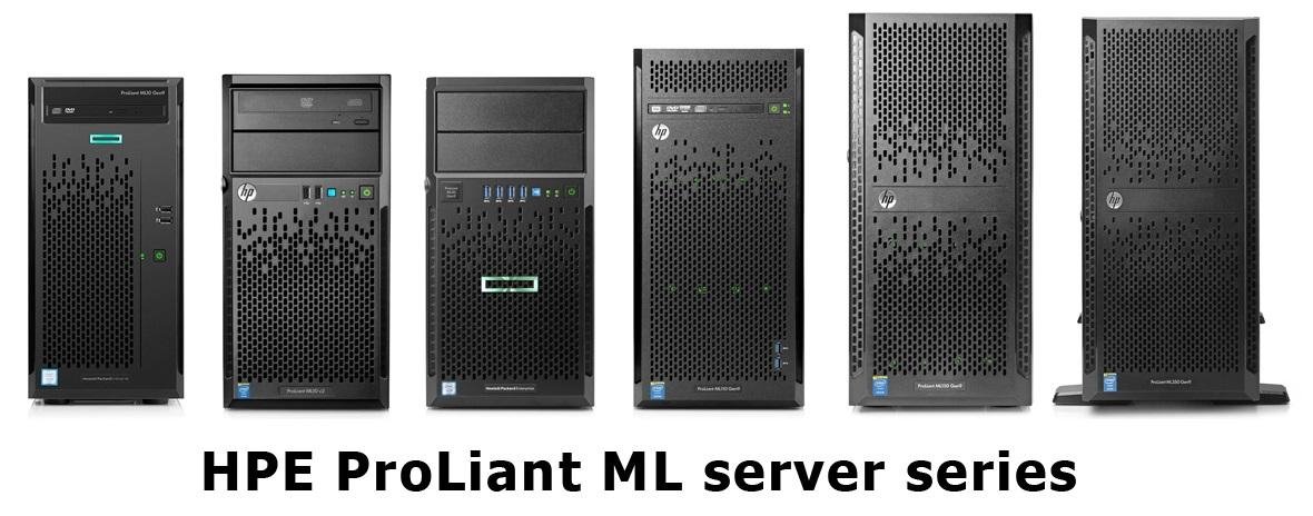 Напольные серверы серии HPE ProLiant ML