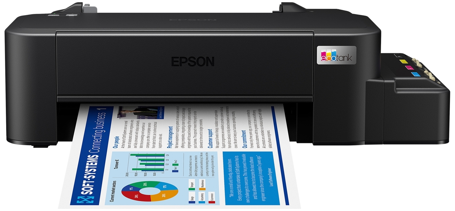 Принтер epson l купить. Epson ECOTANK l121. Принтер Epson l121. Струйный принтер Epson ECOTANK l121. Принтер Epson l121 Black.