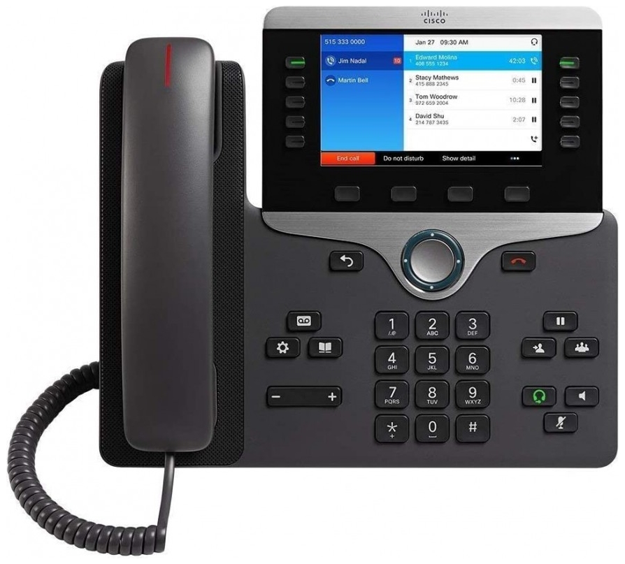 VOIP-телефон Cisco 8851. Аппарат телефонный IP Phone 8841 Cisco/CP-8841-R-k9=. Сотовый телефон для дома