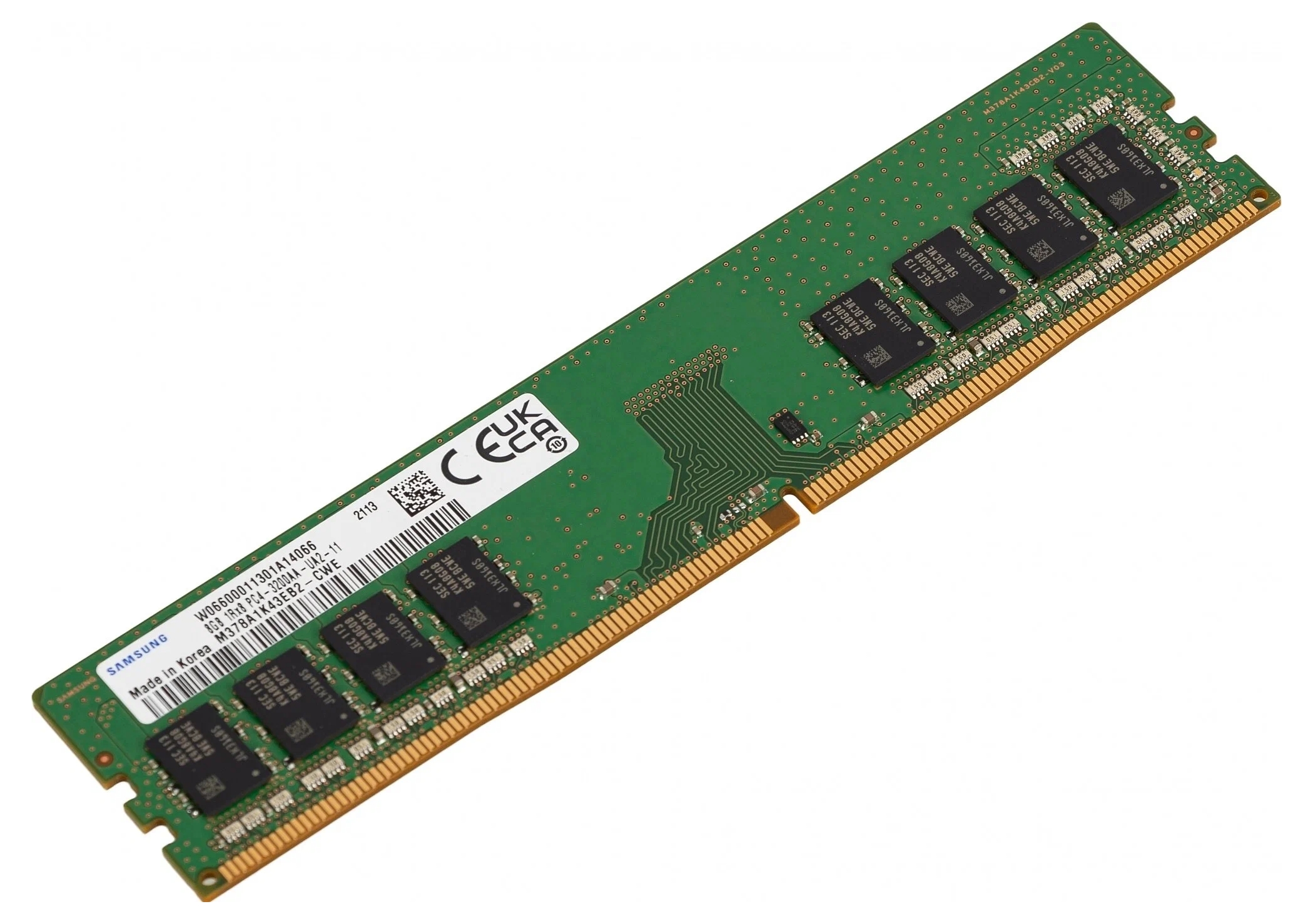 Оперативная память 8 GB Samsung PC4-25600 DIMM DDR4 UDIMM 3200 MHz ...